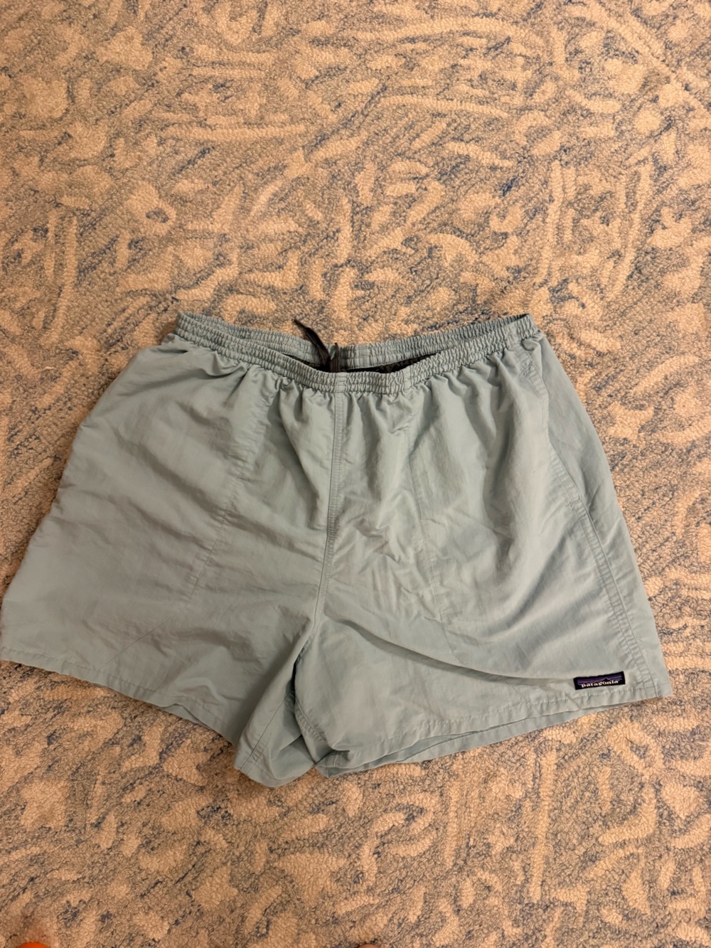 Patagonia light blue swim shorts Elastic-Waist Shorts